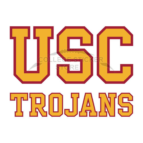 Homemade Southern California Trojans Iron-on Transfers (Wall Stickers)NO.6270
